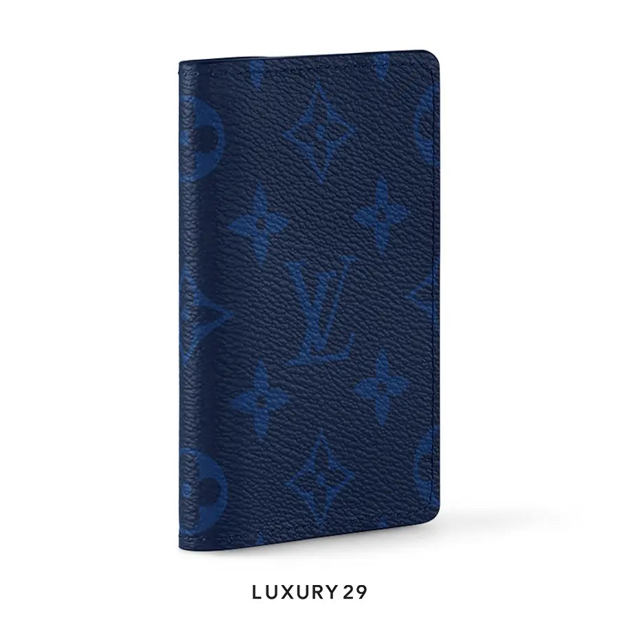 Louis Vuitton LV Pocket Organizer Navy Blue LOUIS VUITTON