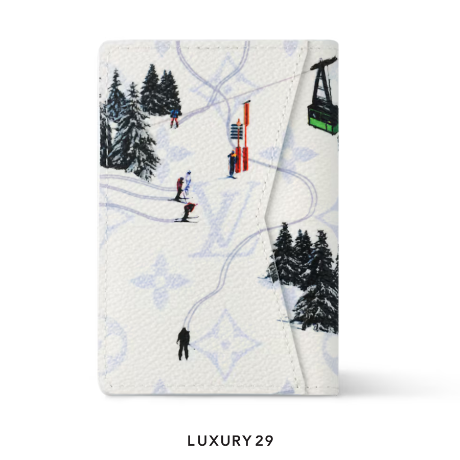 Louis Vuitton LV Pocket Organizer Wallet White LOUIS VUITTON