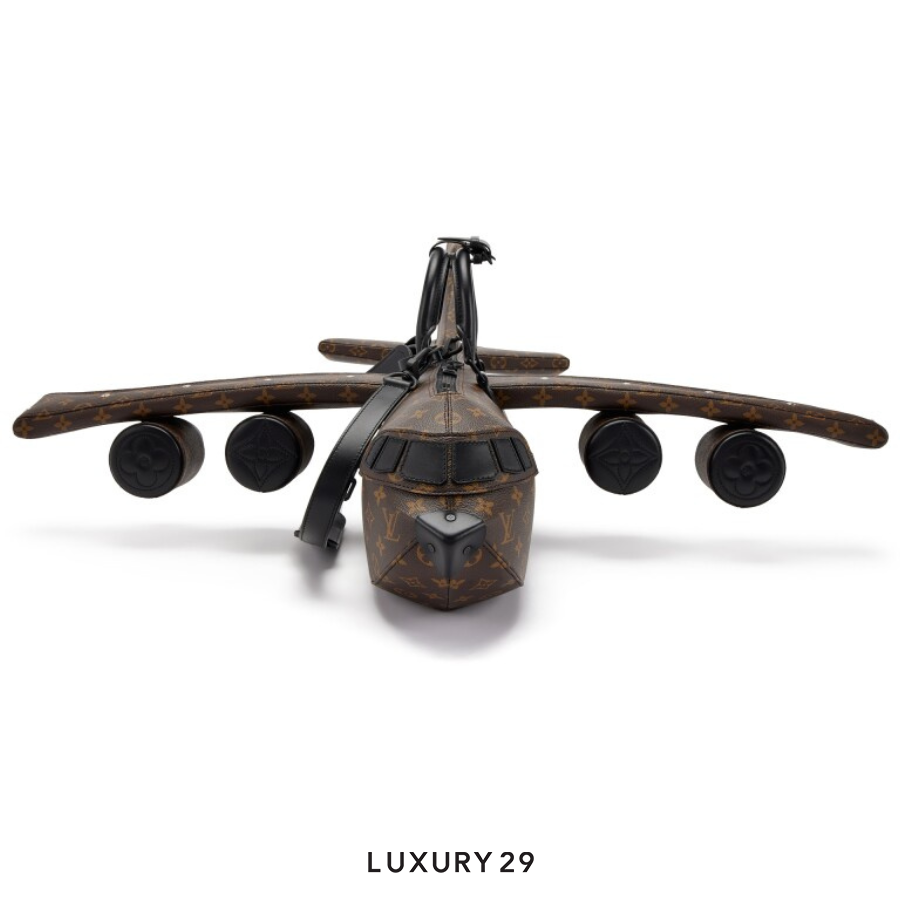 Louis Vuitton Limited Edition Airplane Bag Monogram Brown