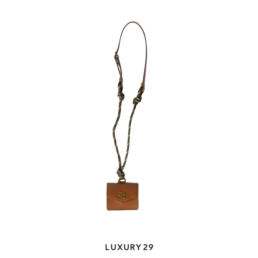 Miu Miu Trick Pelle Cognac Bosco