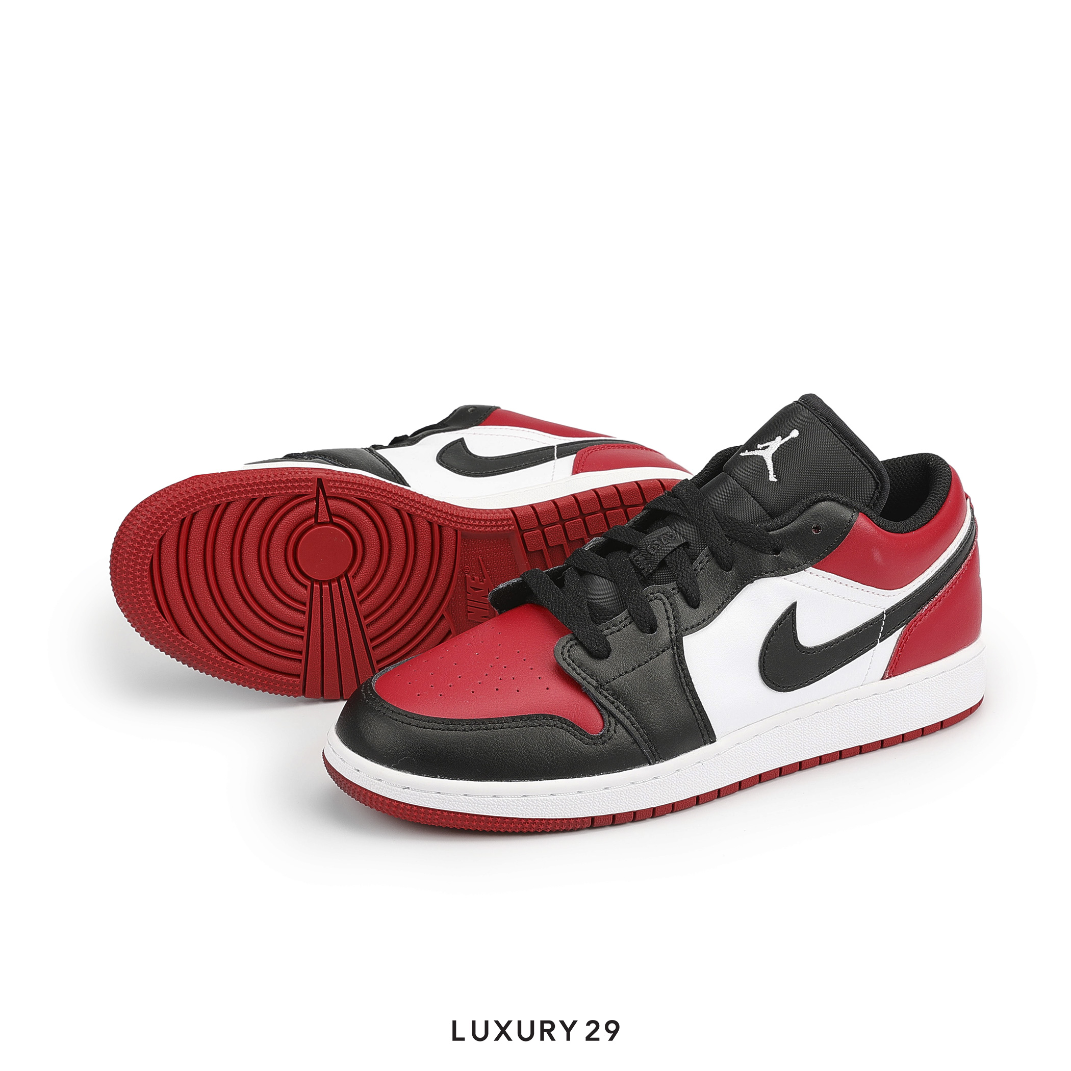 Nike Air Jordan 1 Low Bred Toe NIKE Luxury29