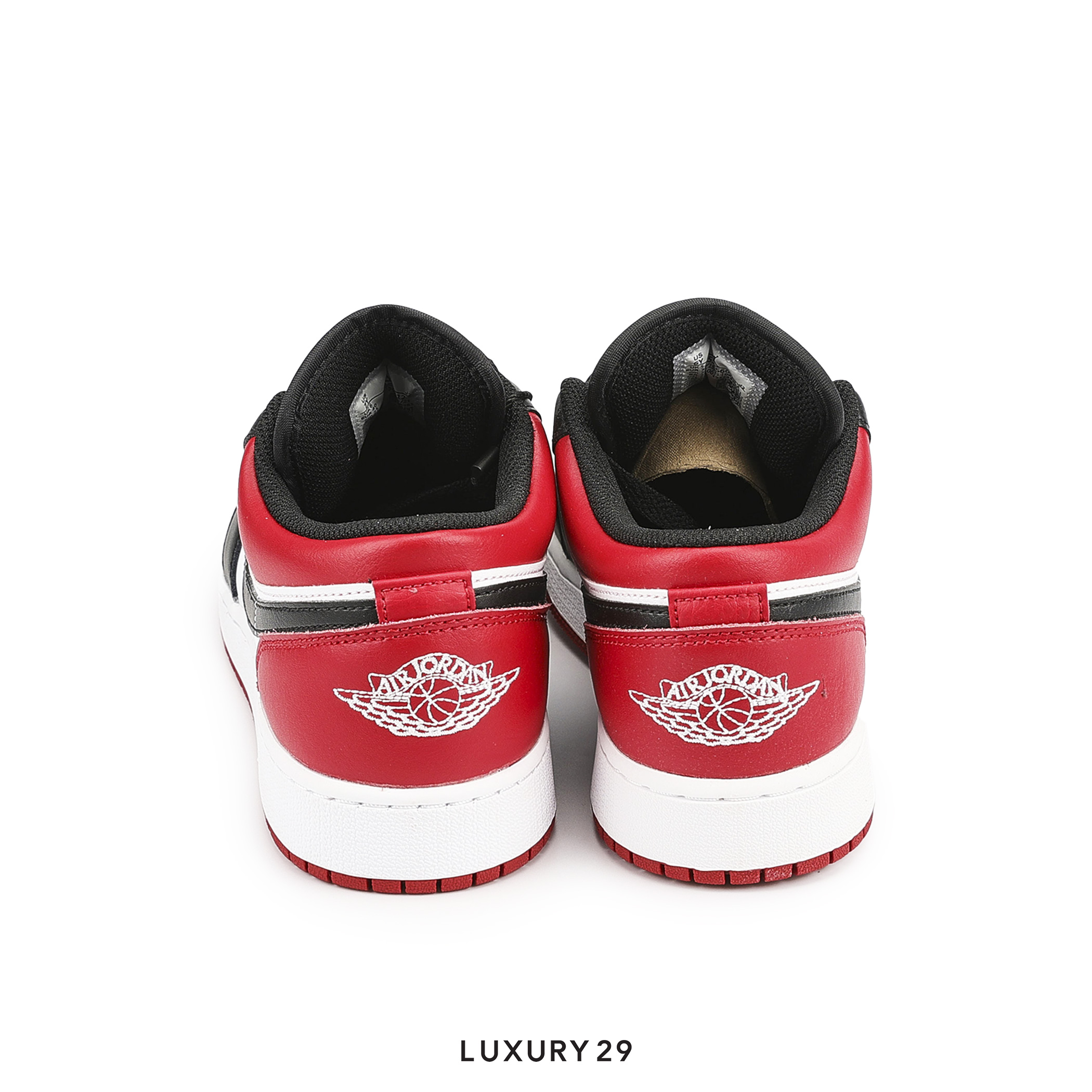 Nike Air Jordan 1 Low Bred Toe NIKE Luxury29