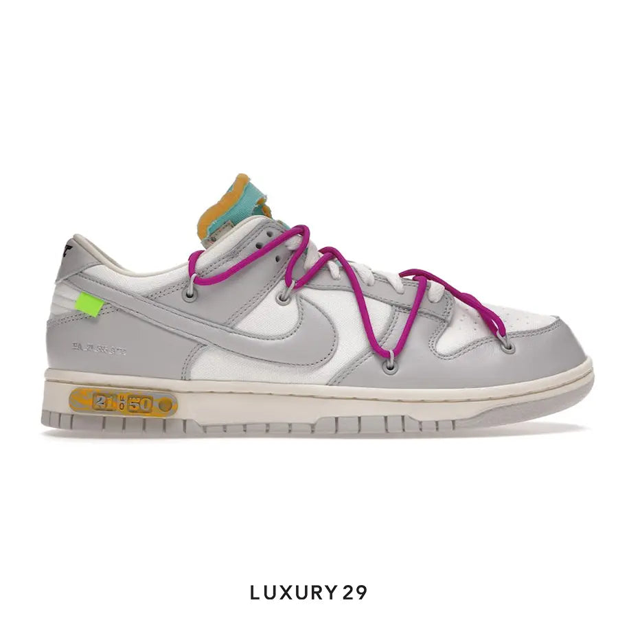 Nike Dunk Low Off-White Lot 21(M)0513007621-DM1602-100-06-0003Apparel & Accessories > Shoes > Sneakers