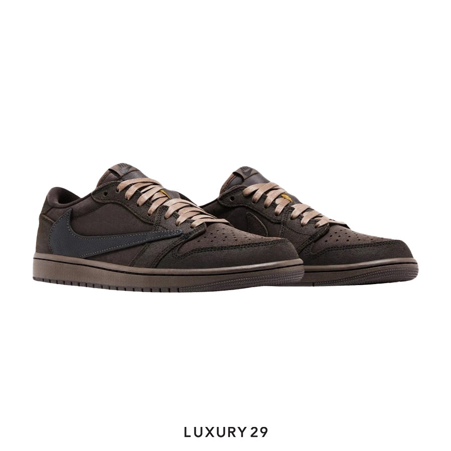 Nike Jordan 1 Retro Low OG SP Travis Scott Velvet Brown (M) NIKE