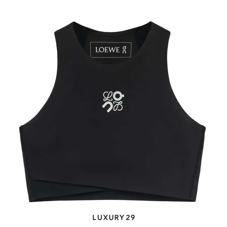 On x Loewe Performance top in technical jersey Black