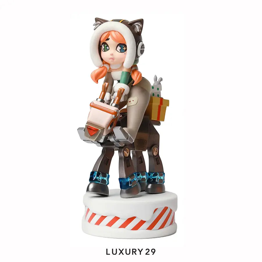 POP MART COOLABO chuchuCAT WINTER Limited-edition Figurine