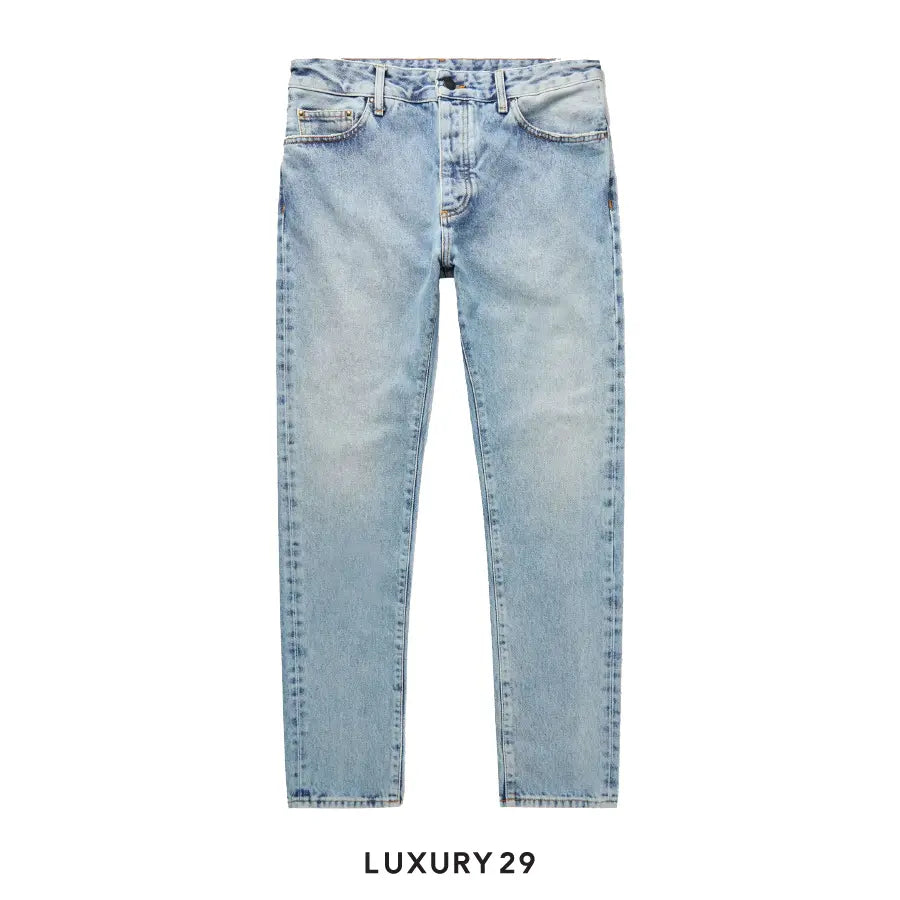 Palm Angels Logo Printed Straight-Leg Jeans PALM ANGELS