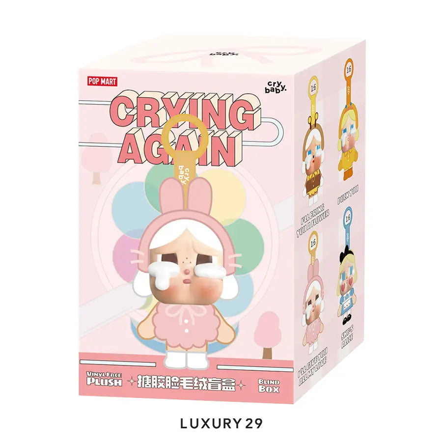 Pop Mart CRYBABY Crying Again Series-Vinyl Face Plush Blind Box