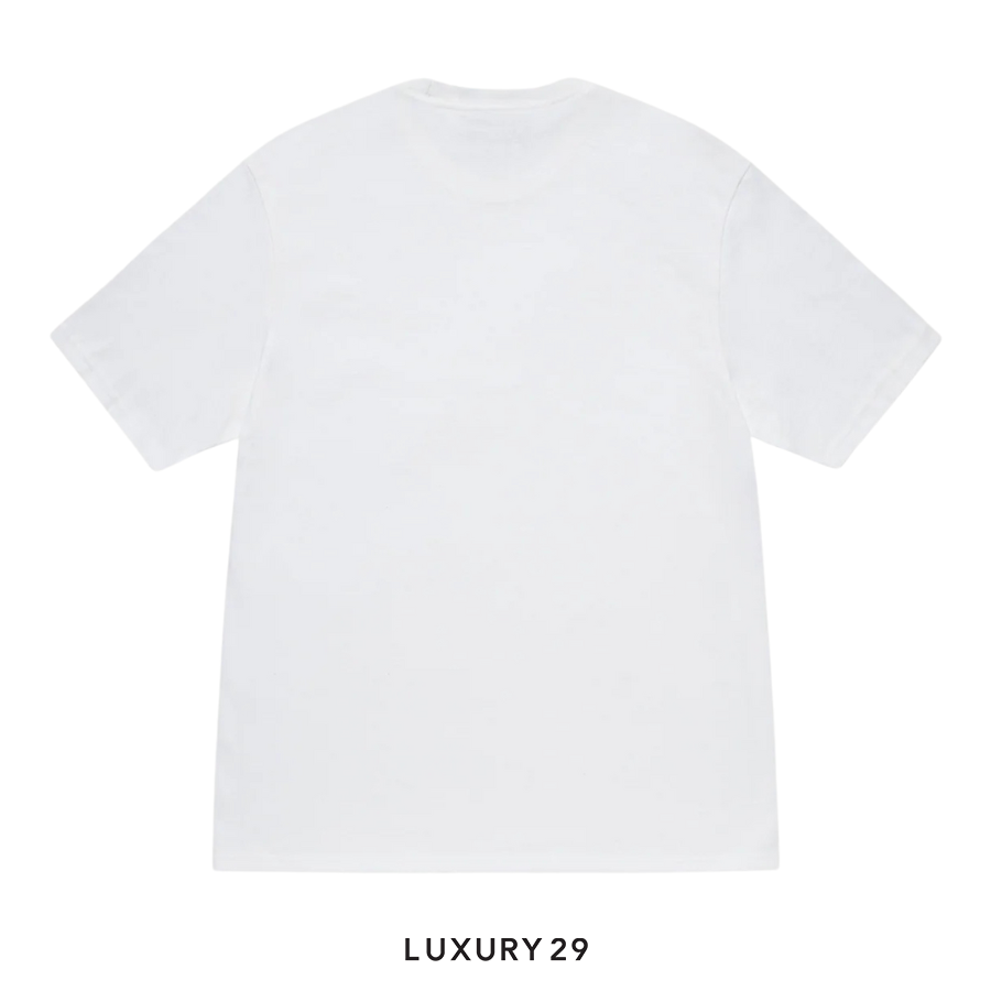 STUSSY BULLDOG TEE WHITE STUSSY