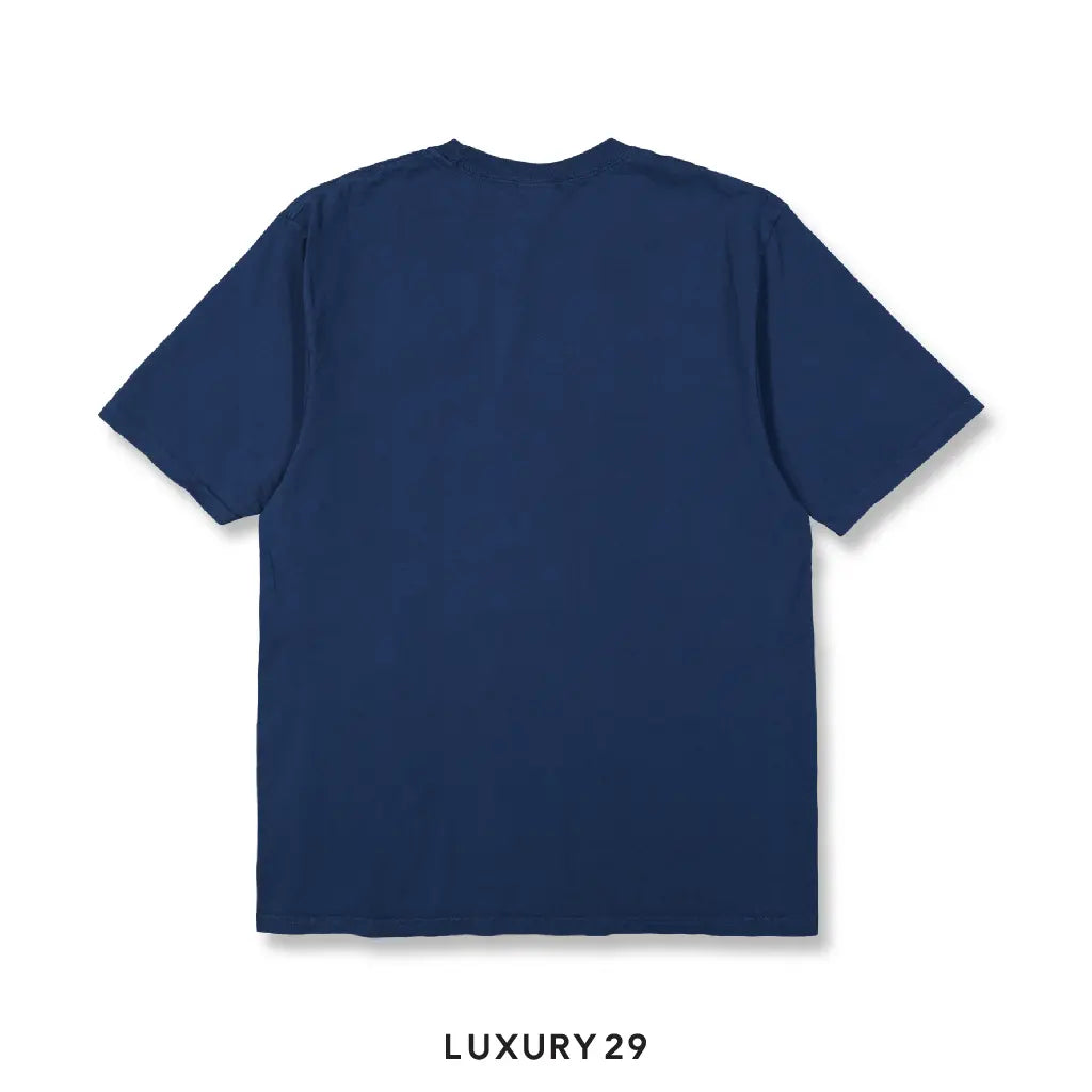 Stussy ARCHED PIG. DYED TEE Navy STUSSY