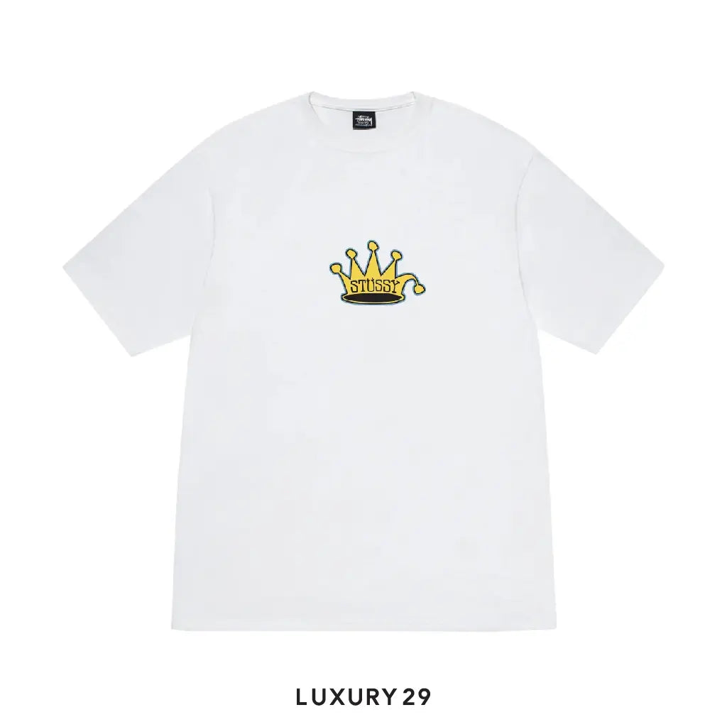 Stussy KING CROWN TEE White STUSSY