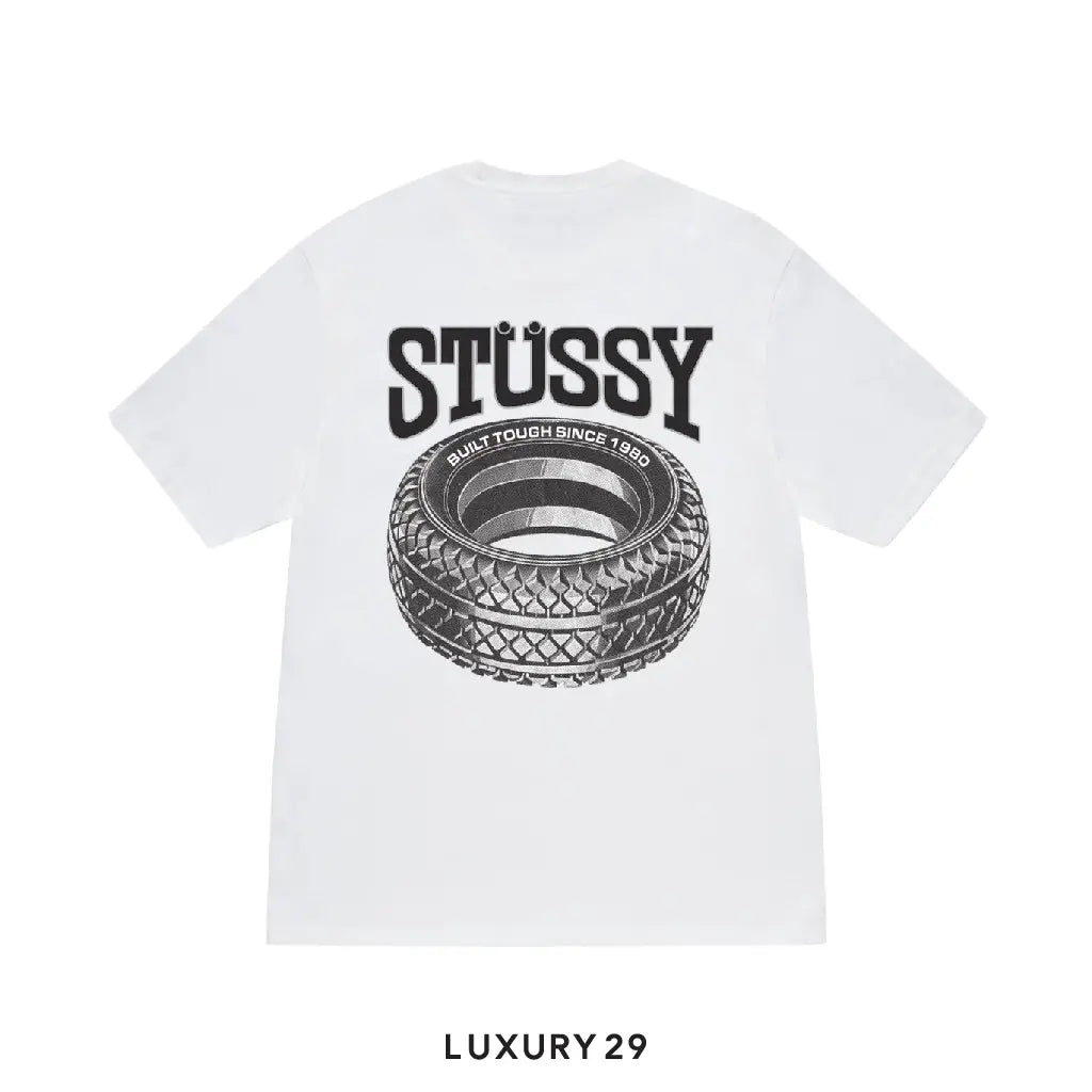 Stussy TOUGH TREAD TEE White STUSSY