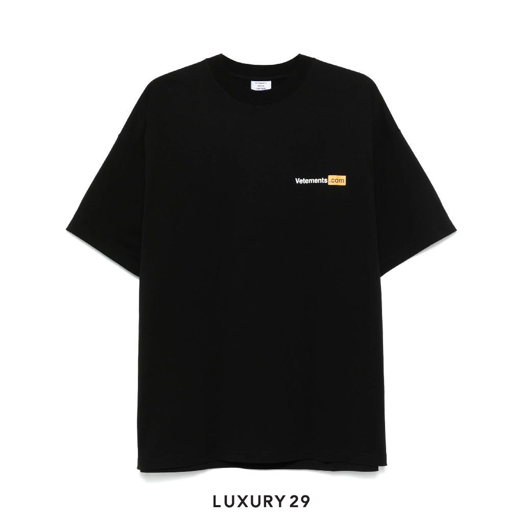 VETEMENTS Vetements.Com T-Shirt Black VETEMENTS