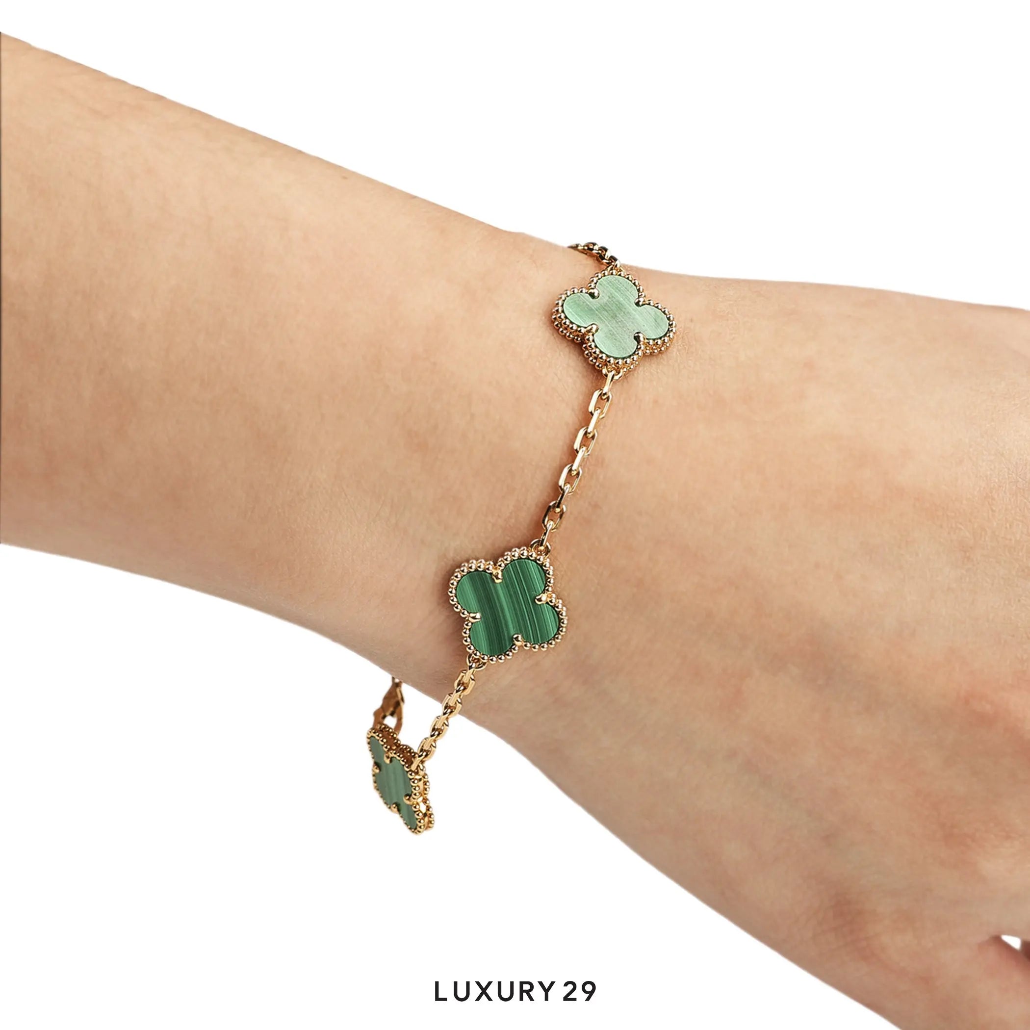 Van Cleef & Arpels Vintage Alhambra bracelet, 5 motifs VAN CLEEF & ARPELS
