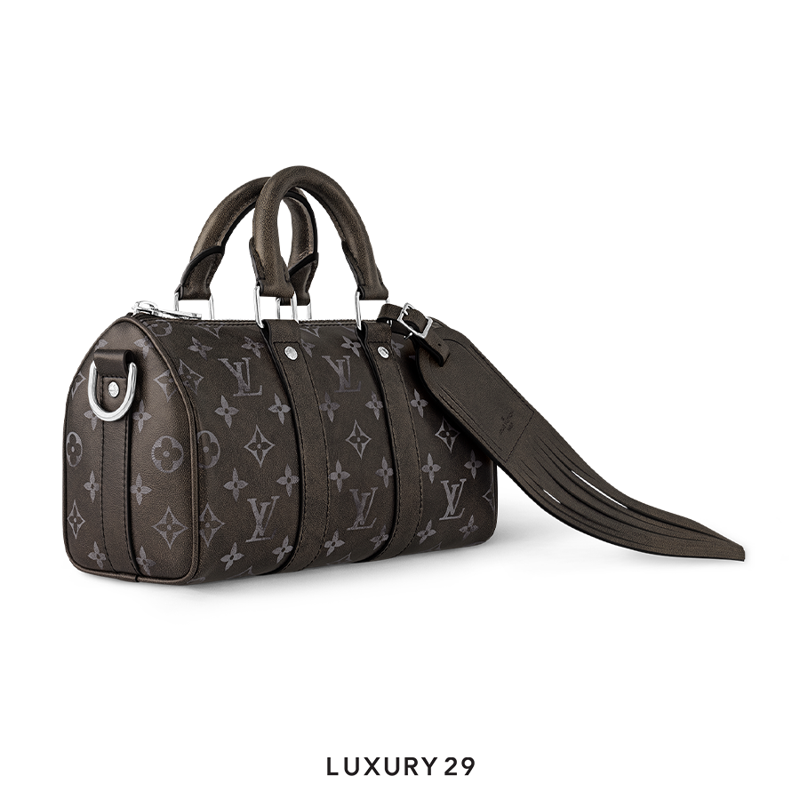 Louis Vuitton LV Keepall Bandouliere 25 Black LOUIS VUITTON